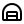 Black and white outline of a helmet