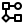 Flowchart diagram with squares, circle, and diamond shapes