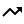 Black arrow graph trending upwards on white background