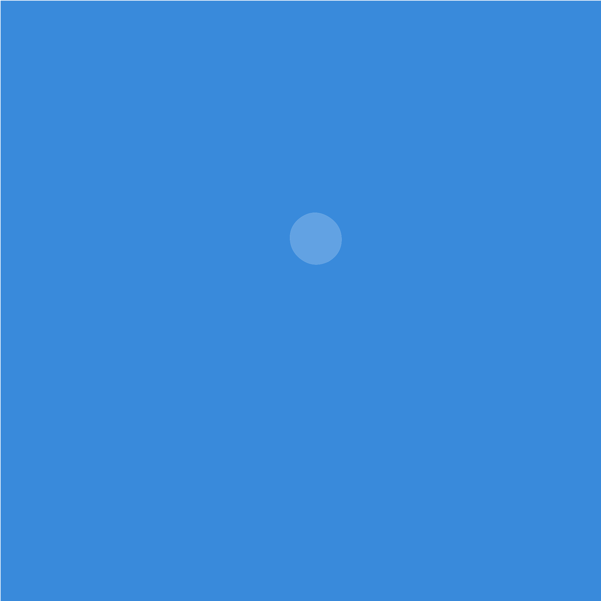 Sfondo blu con un cerchio centrale di un blu più chiaro.