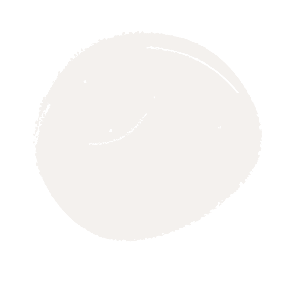 Uma mancha irregular de branco sujo sobre fundo branco.