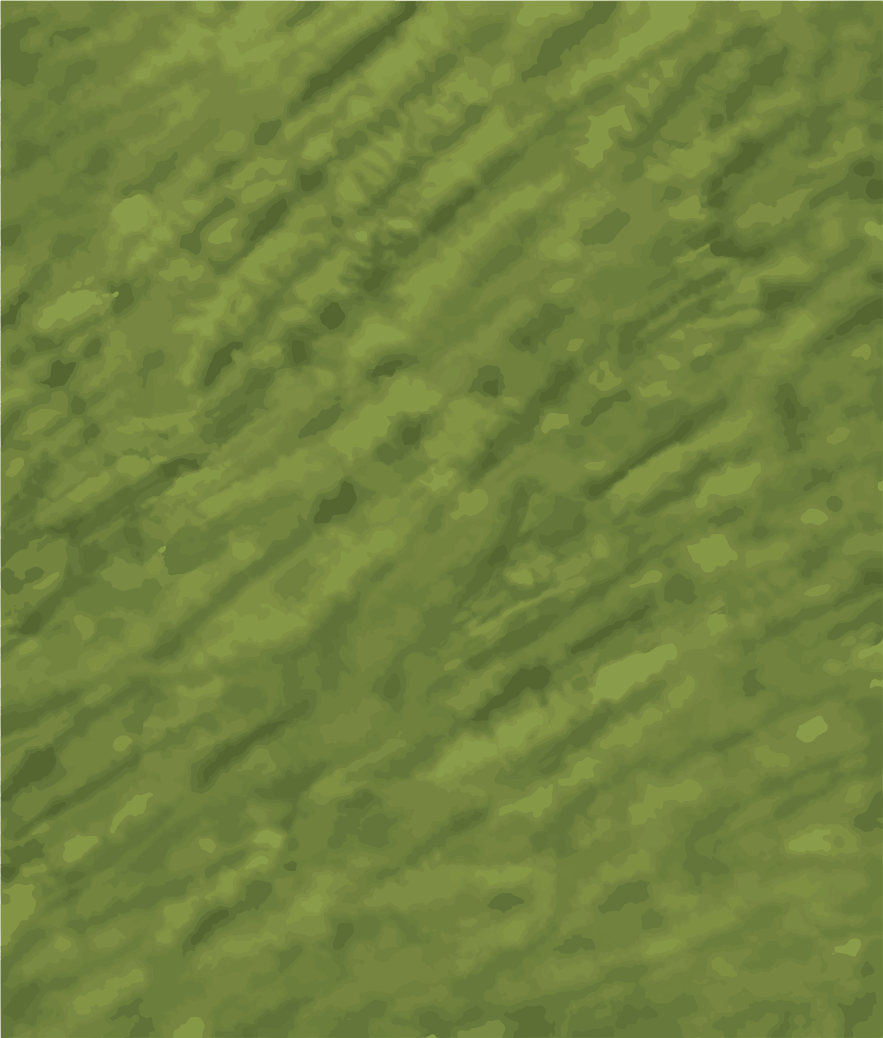 A textured green background with subtle variations.