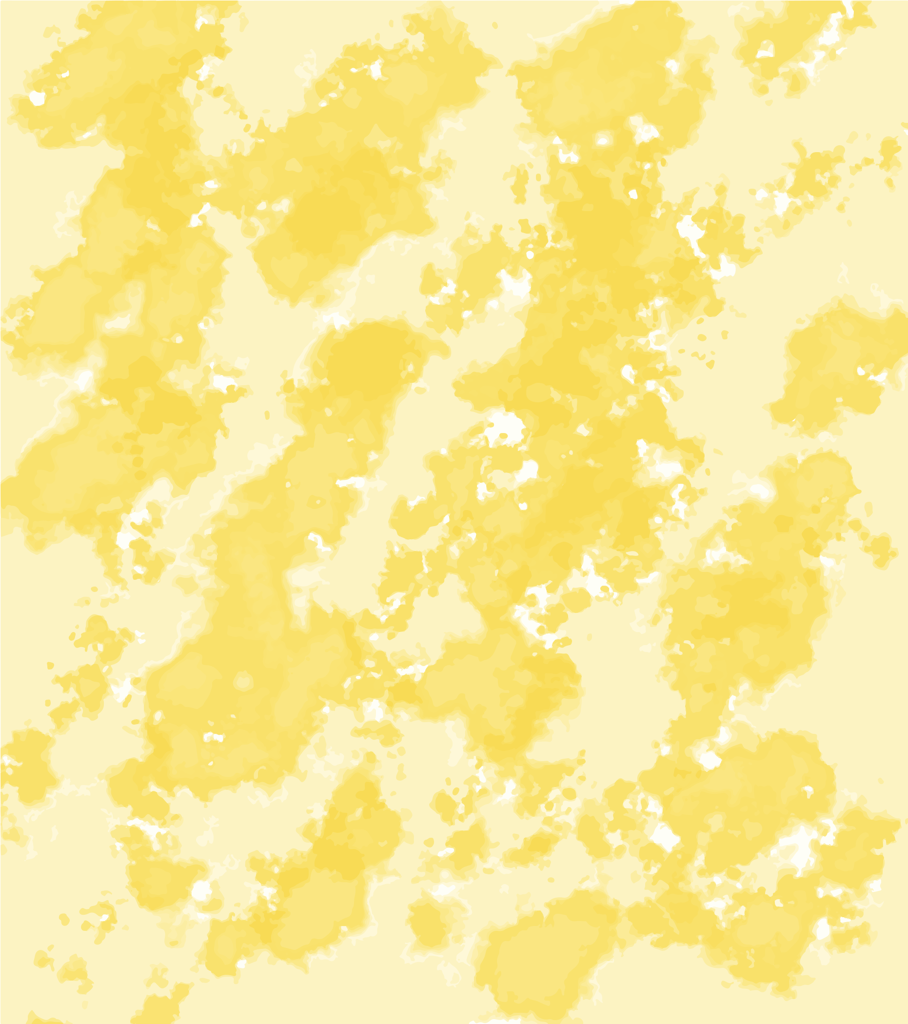 Texture abstraite jaune aquarelle avec des taches sur un fond clair
