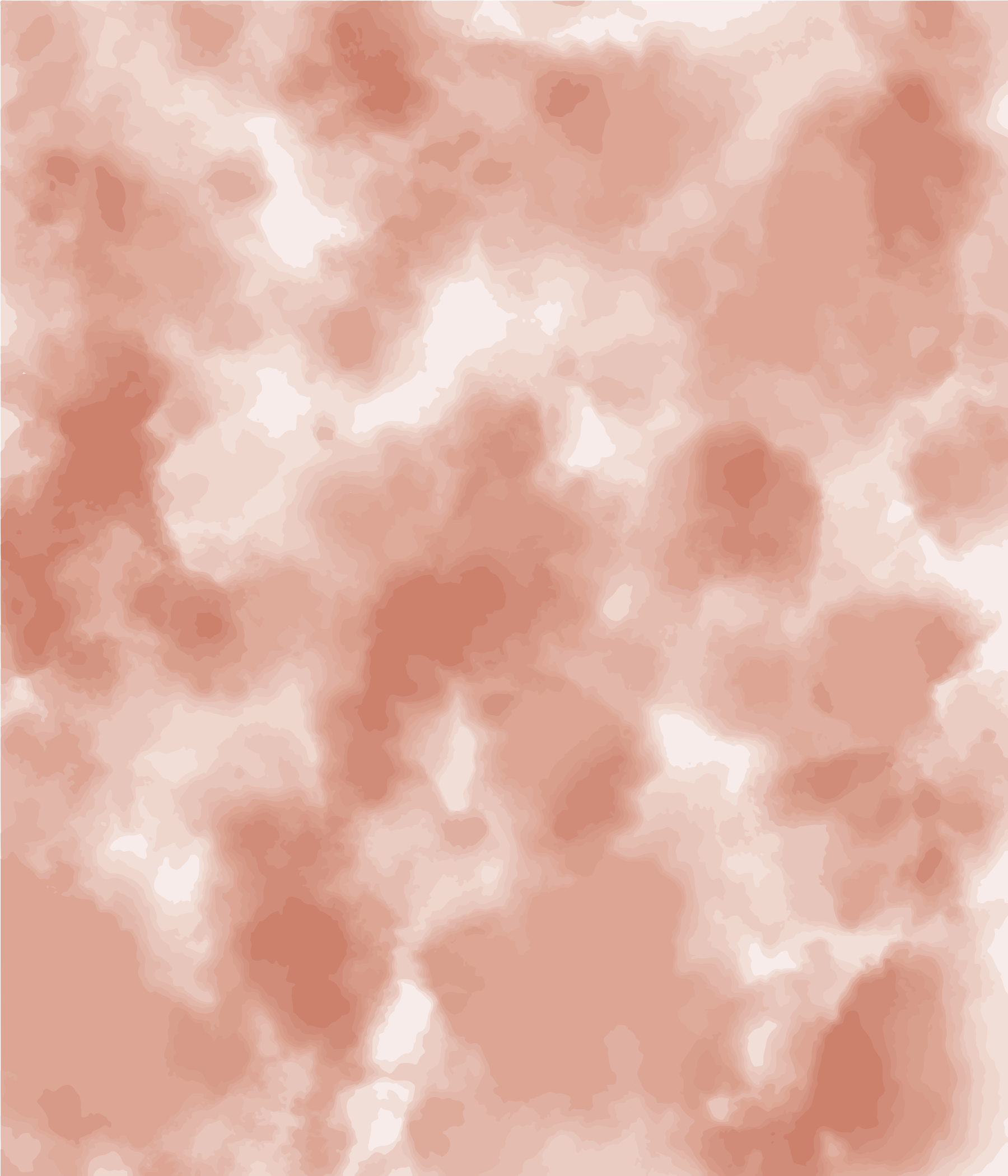 Una textura acuarela con manchas marrón rojizo y blancas.