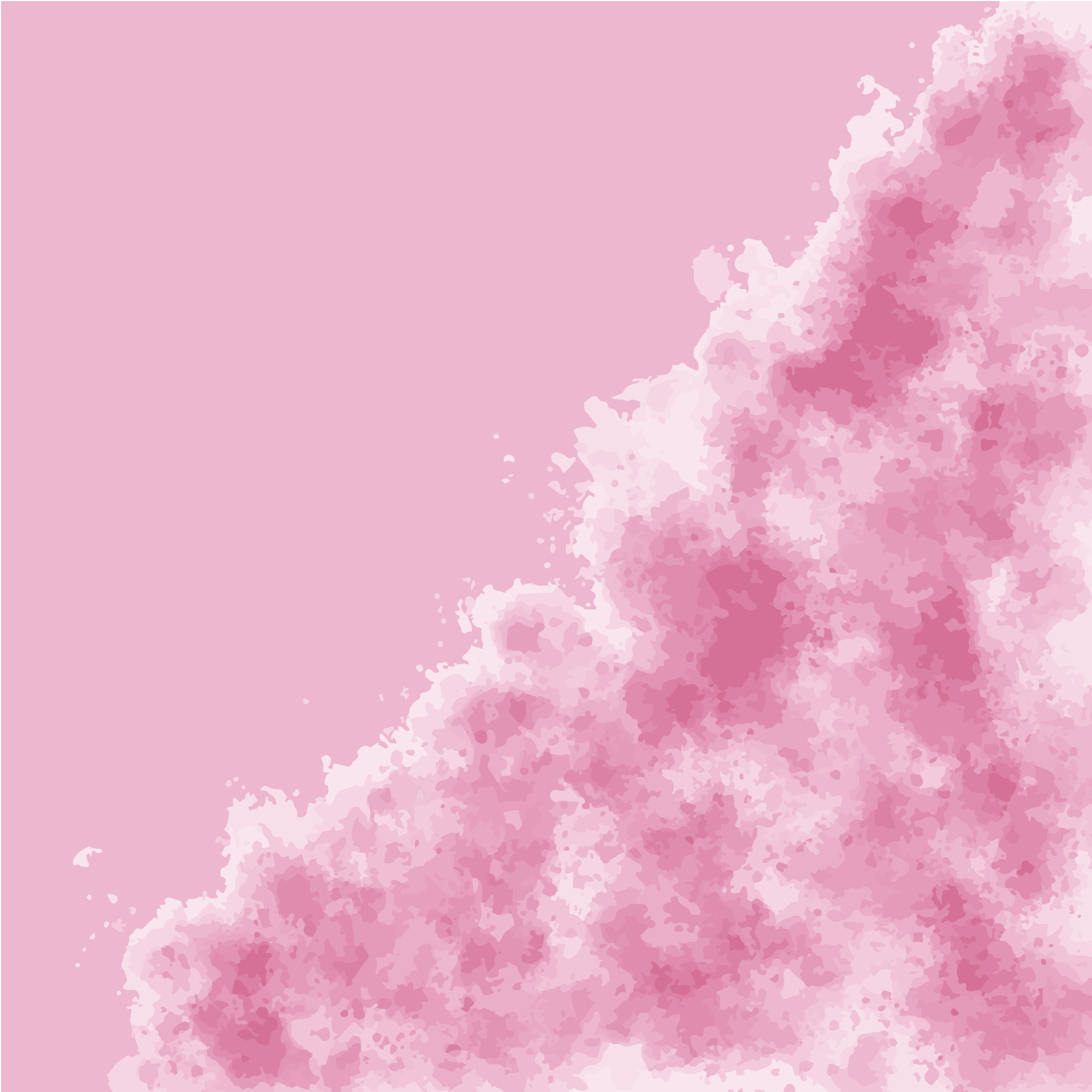 Respingo de aquarela rosa sobre um fundo rosa claro.