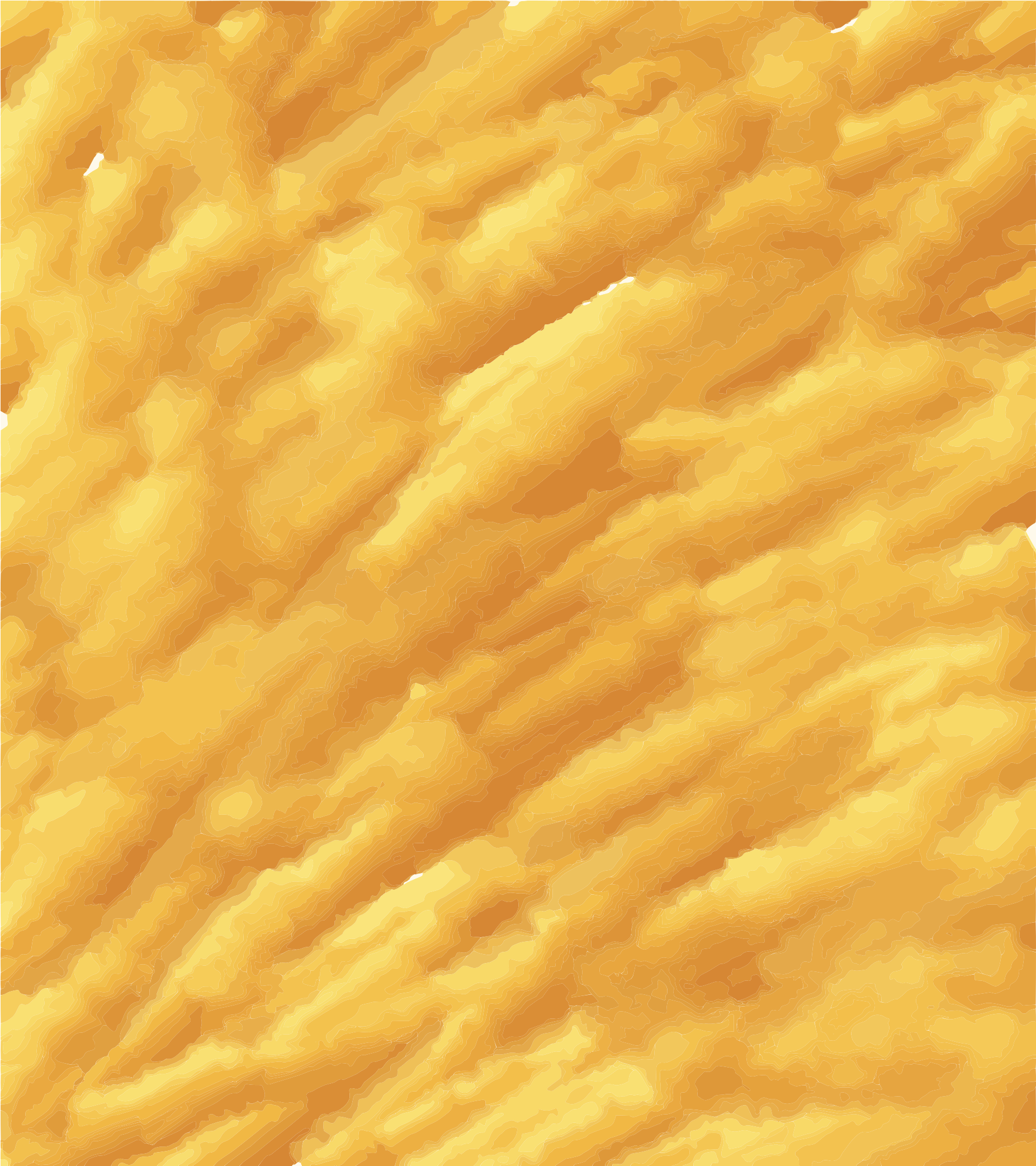 Fundo abstrato texturizado amarelo e laranja com padrões de pinceladas