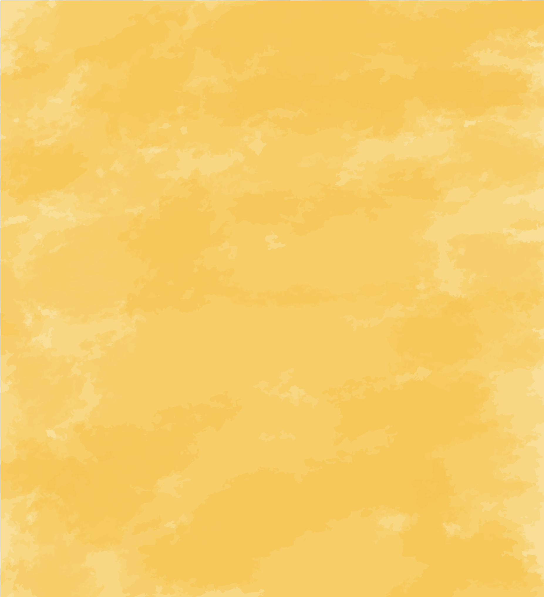 Um fundo amarelo texturizado com efeito aquarela