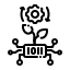 Croissance technologique numérique avec un processus cyclique.