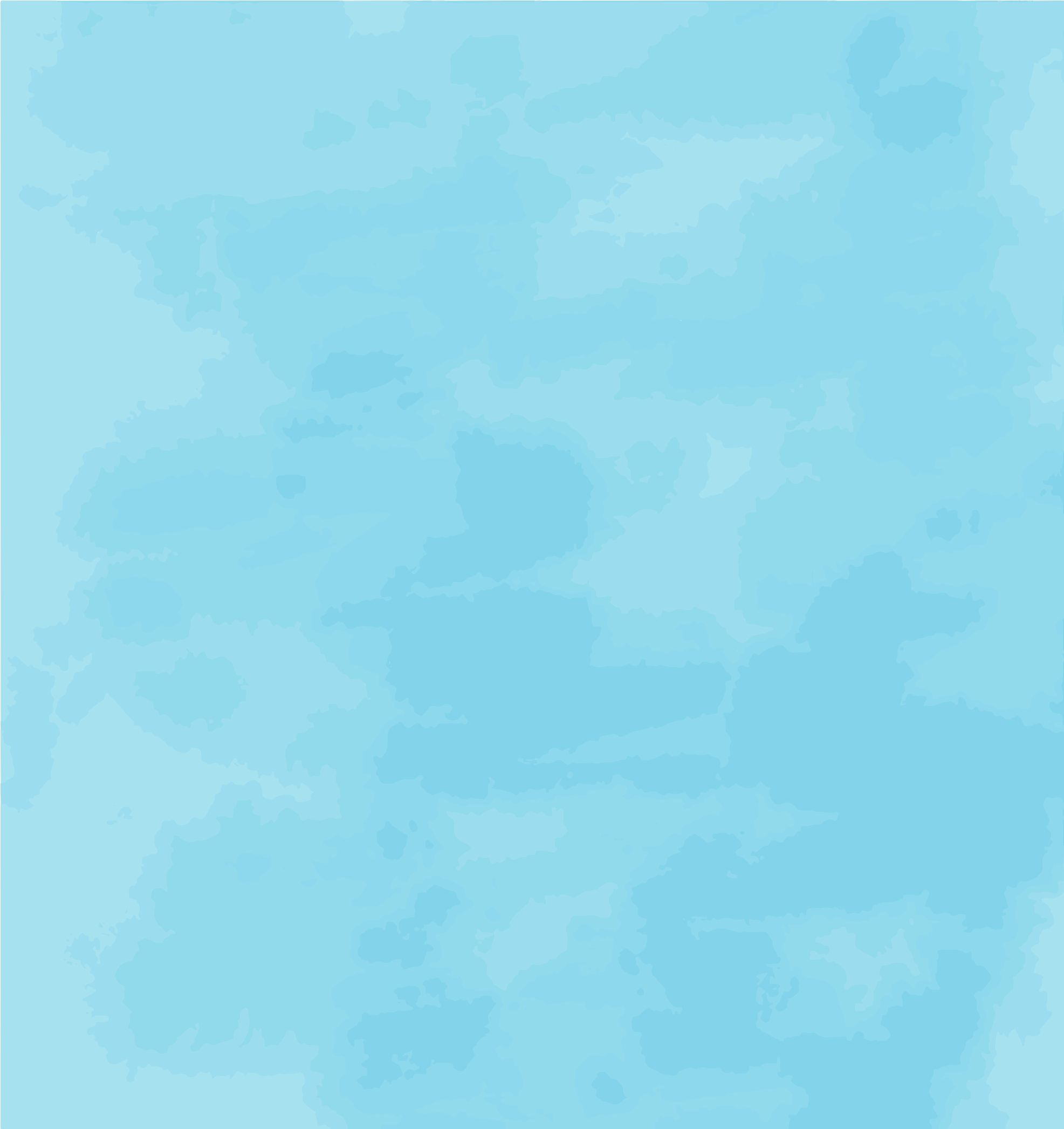 Um fundo azul claro com textura aquarela