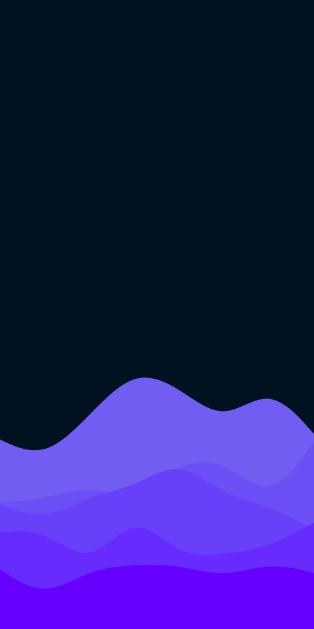 Abstract purple waves on a dark blue background