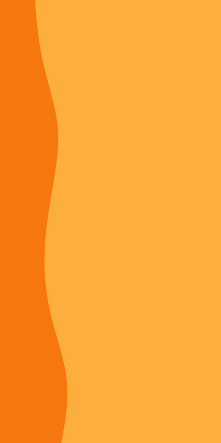 Fundo abstrato ondulado laranja e amarelo-alaranjado