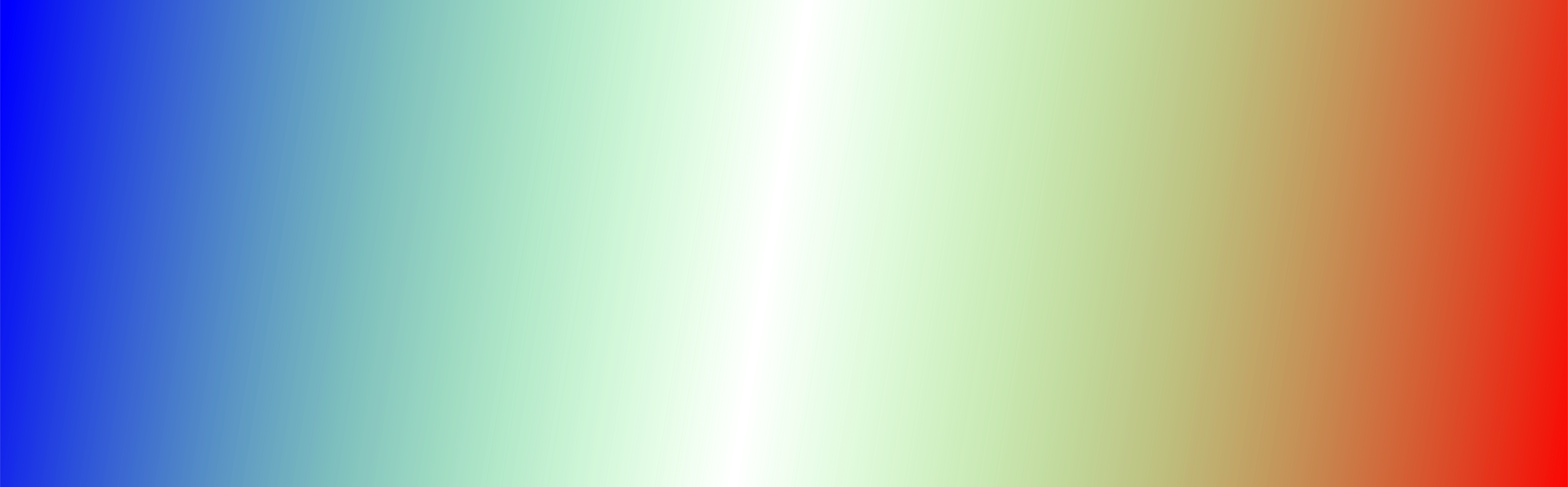 Horizontaler Farbverlauf von blau zu weiß zu rotem Hintergrund