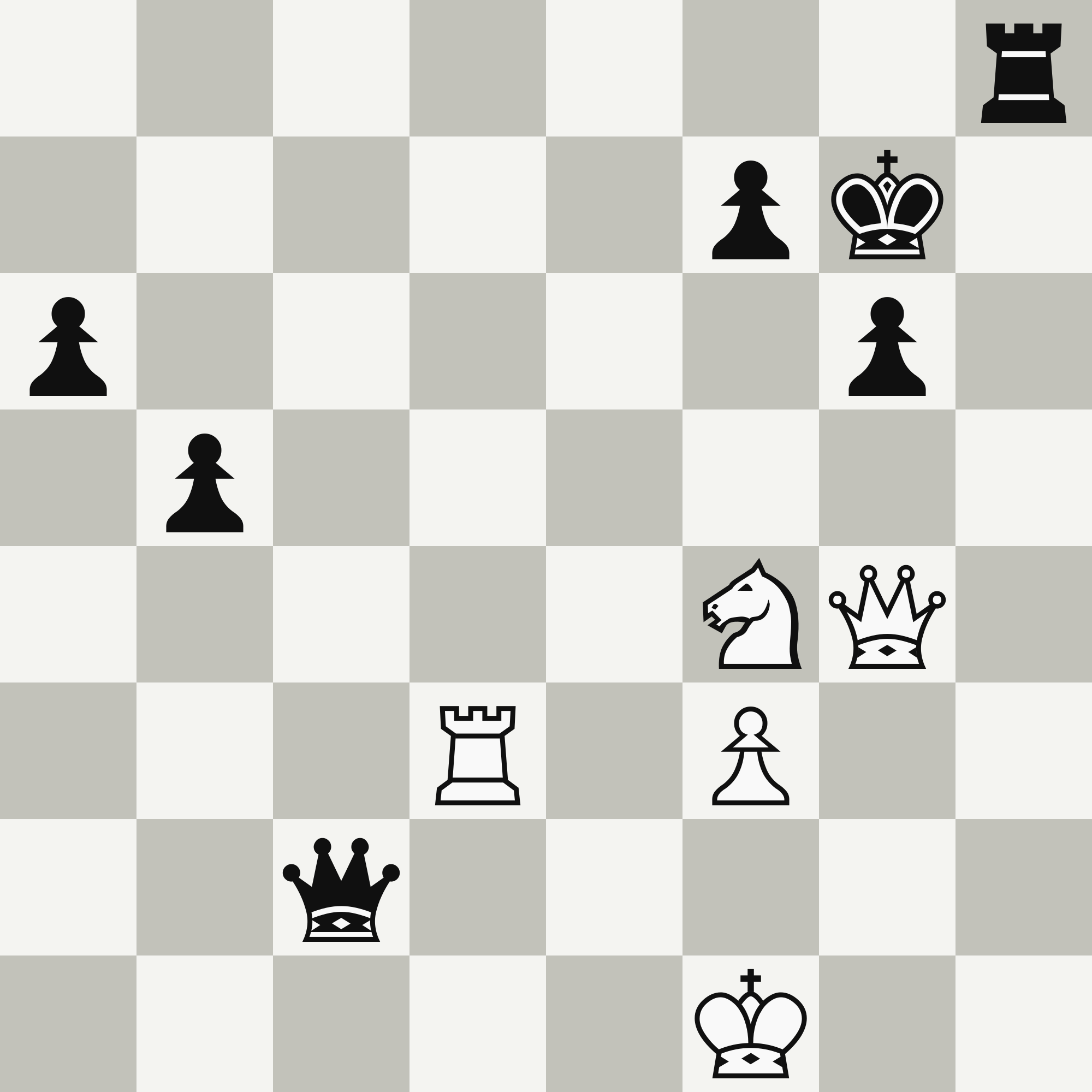 Un échiquier avec différentes pièces en jeu
