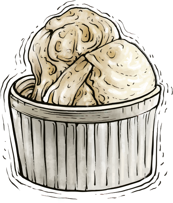 Una pallina di gelato alla vaniglia in un piccolo bicchiere di carta