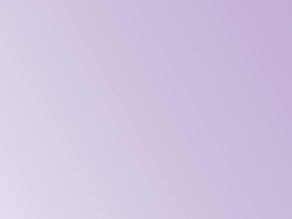 Um gradiente suave que muda do branco pálido para um lavanda suave