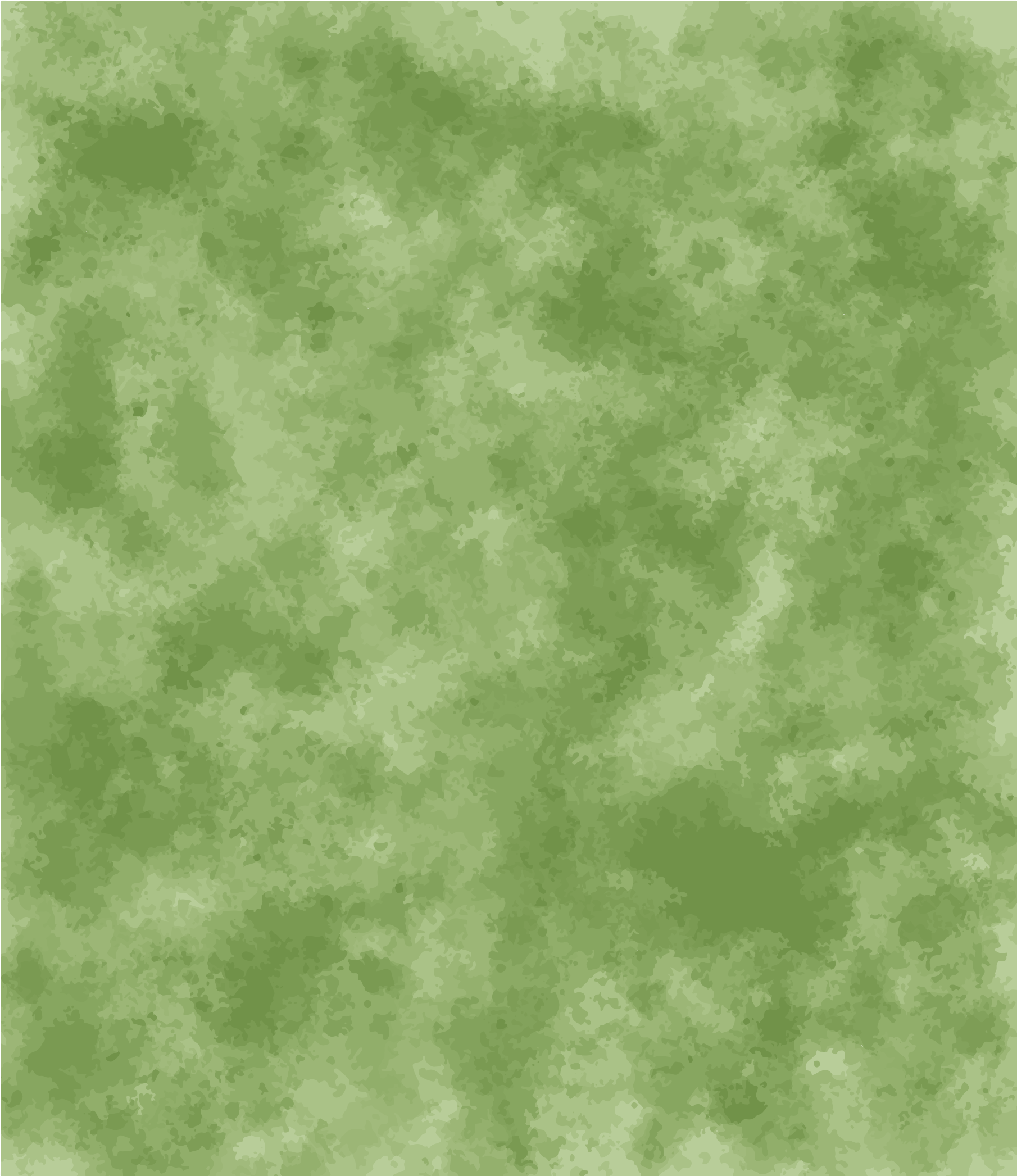 Une texture d’aquarelle verte tachetée avec de douces variations de ton
