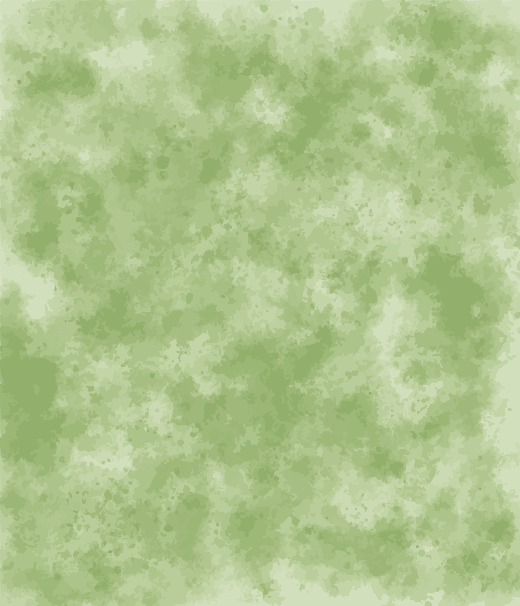 A soft sage green watercolor texture with mottled light and dark patches