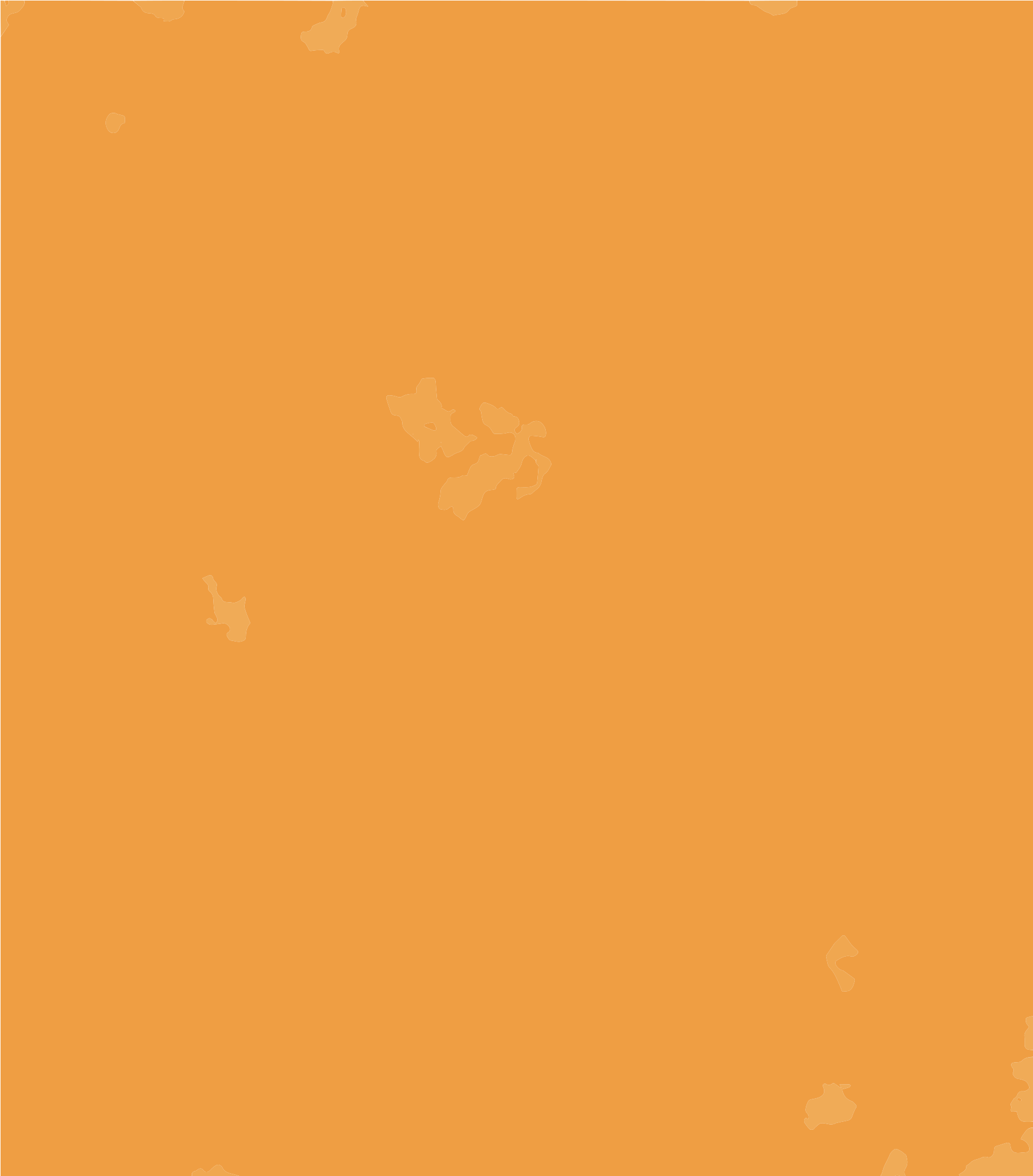Um fundo laranja sólido com formas abstratas sutis de um laranja mais claro