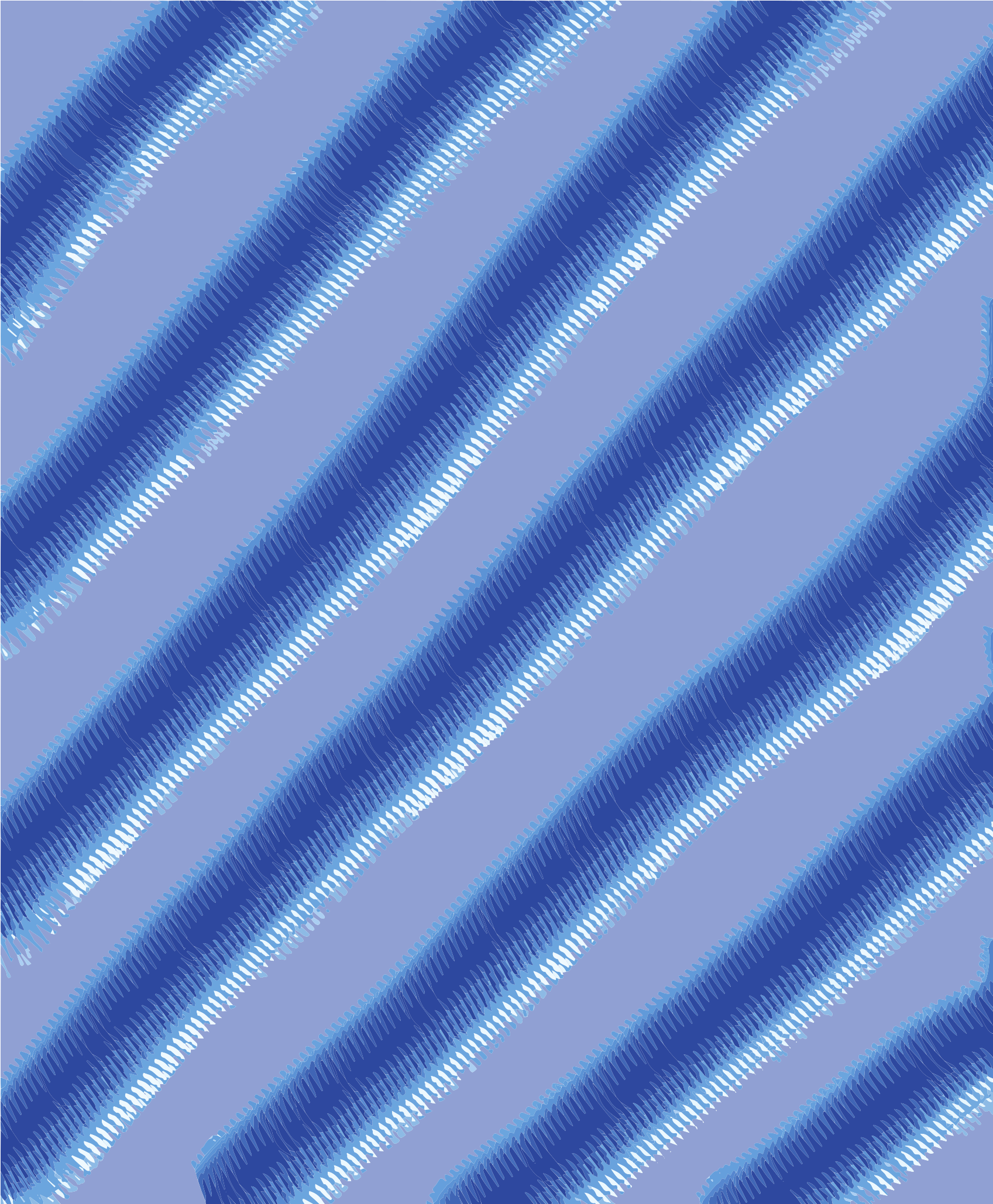 明青と暗青が交互に描かれた斜めのストライプ