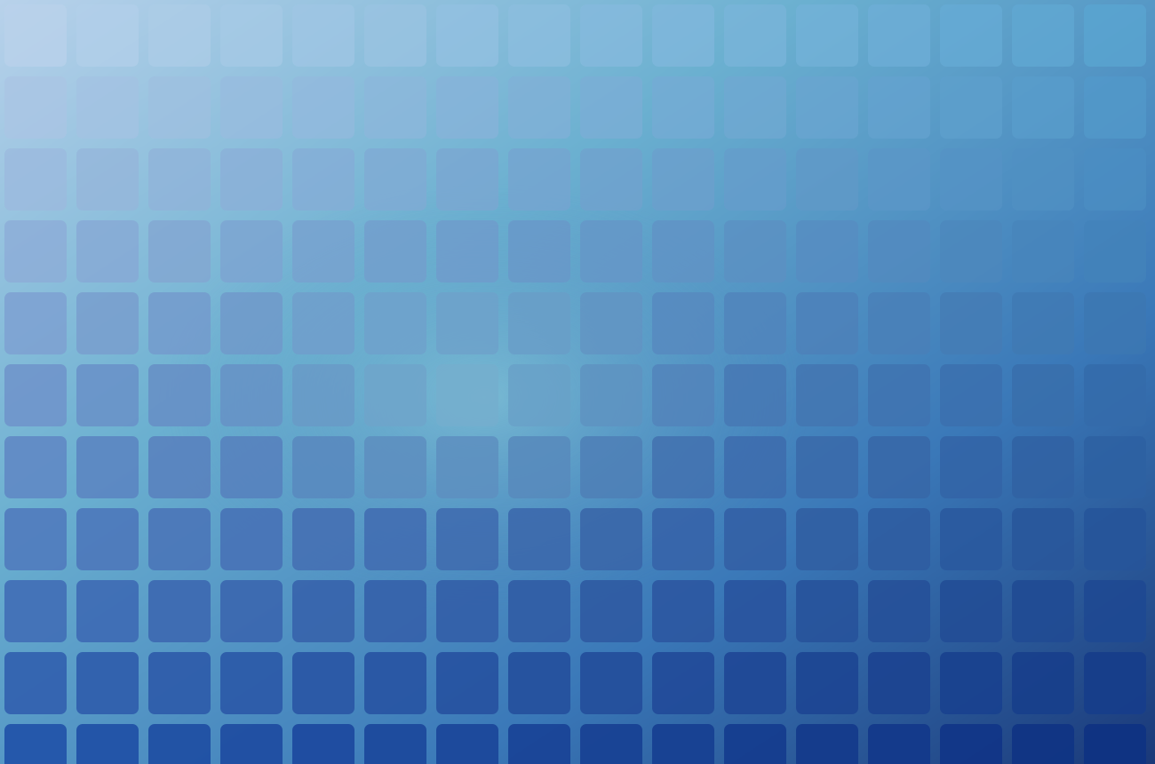 Un motivo a griglia blu con un gradiente di luce tenue sulla superficie