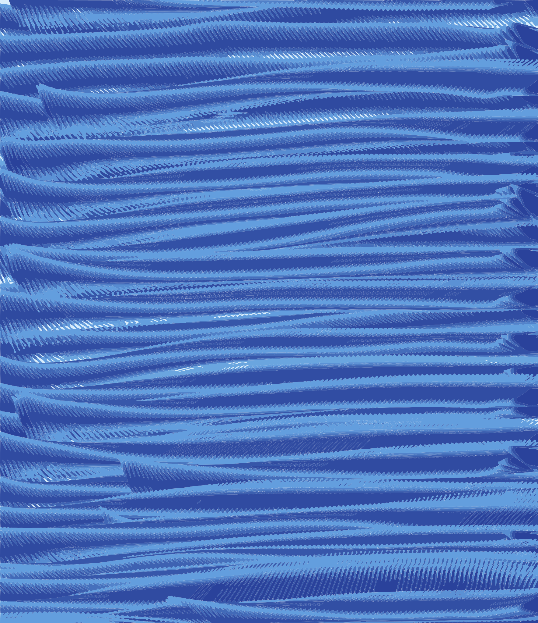 Horizontal brush strokes in varying shades of blue creating a textured pattern