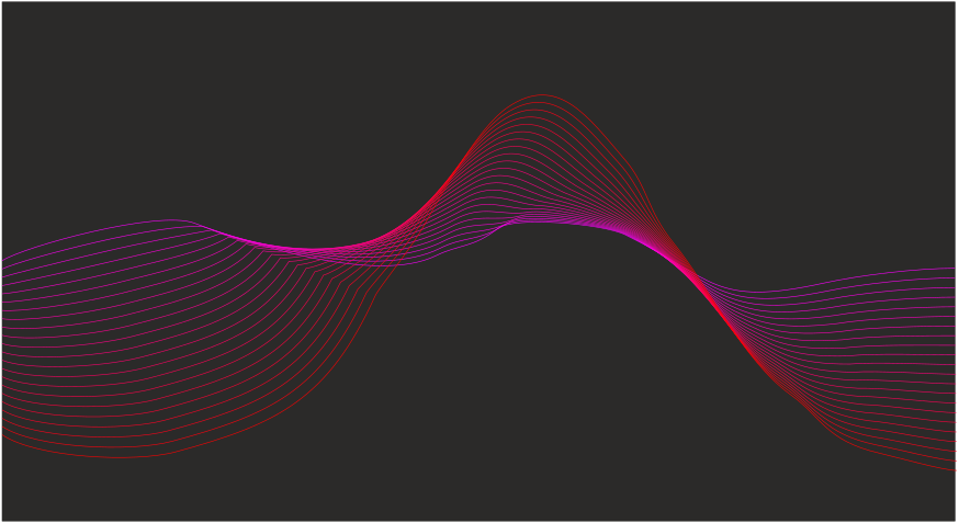 Flowing red and purple wave lines - Free Vector Illustration on Unsplash