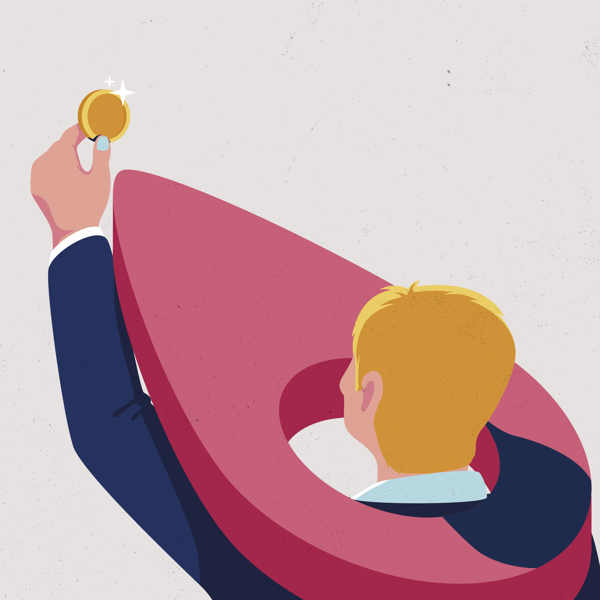 Person in map pin holding coin - Free Vector Illustration on Unsplash
